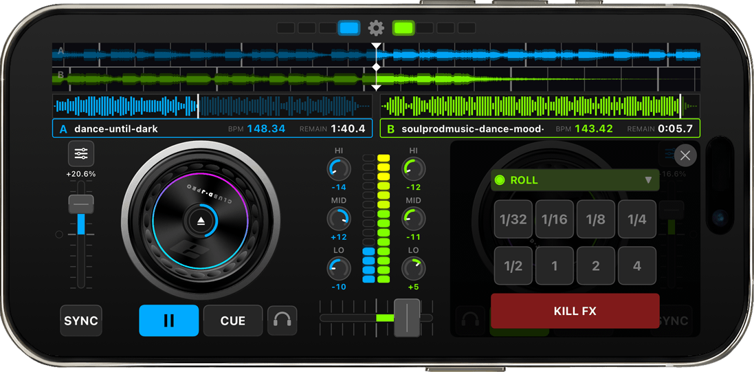 ClubDJ Pro iPhone - Kill FX